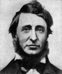 Portrait of Henry David Thoreau
